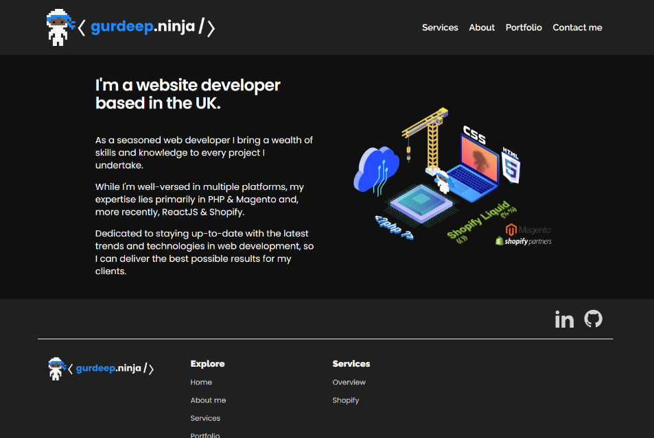 Gurdeep Bangar - Freelance web developer